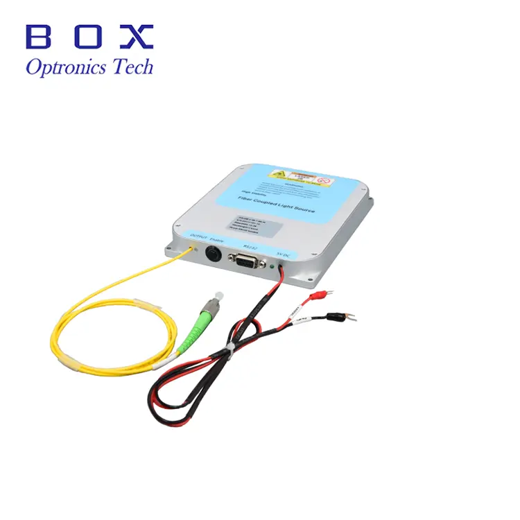 Fuente de luz para probar fibra de modificación única 405–940 nm