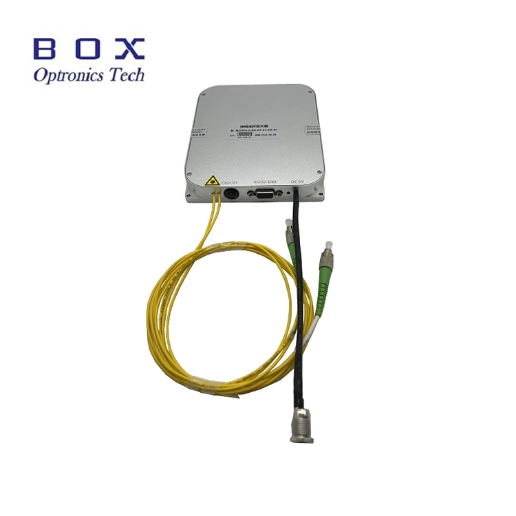 Amplificador Amplificador con Erbiev Fiber C+L del rango 1528 ~ 1603 nm