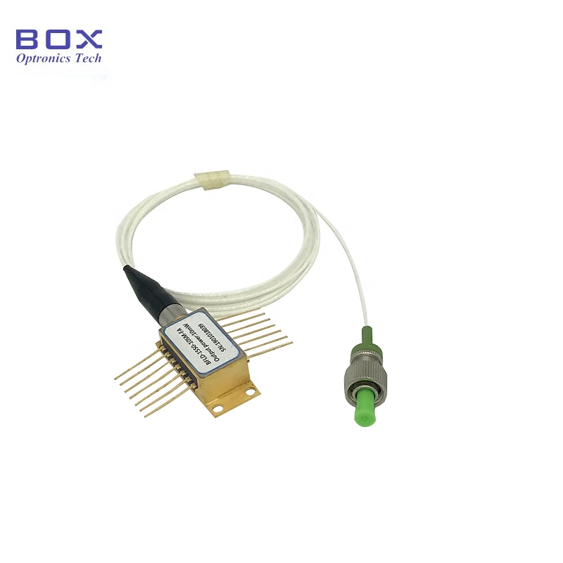 760 nm 10 MW Mantequilla de diodo de diodo de fibra de 14 pines para medir O2